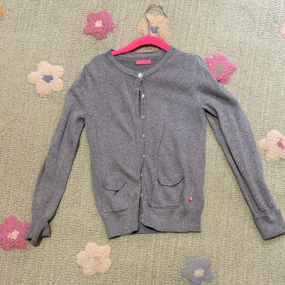 Kids / Girls Gray Cardigan Set/Bundle - Picture 2 of 12